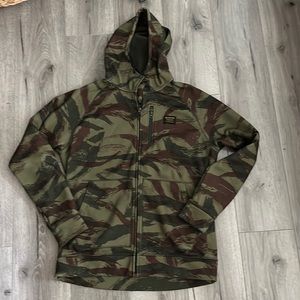 Burton camo fleece